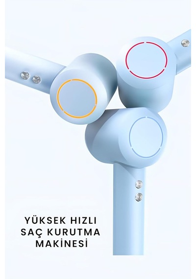 Mini X116 Se Yüksek Hızlı Akıllı İyonlu Saç Kurutma Makinesi Ultra Sessiz Siyah - 888429274