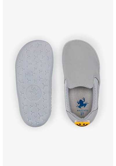 Smart Walker Slip-on Tags Süper Mat Gri Barefoot Işıklı Çocuk Ayakkabı Gri