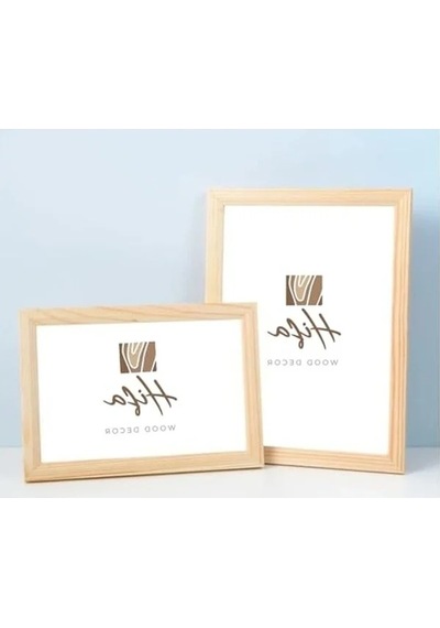 Doğal Ahşap Renkli 13x18 Cm Resim Çerçevesi - Kolaj Ve Duvar Galerisi