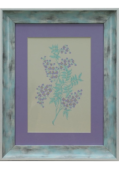 E38 El İşçiliği Tezhip Tablo 50 X 39 Cm - 6033