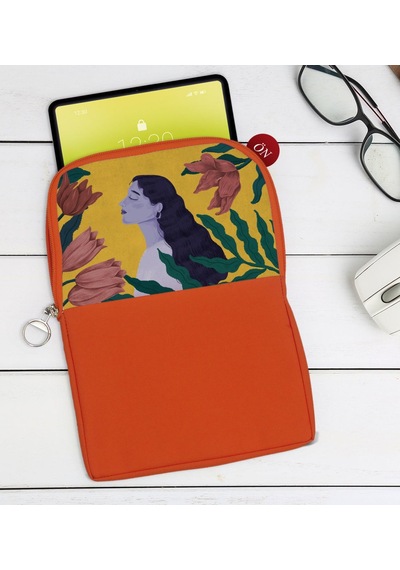 Bk Gift Woman Art Tasarımlı Taşınabilir Koruyucu Tablet Kılıfı & (531953006)