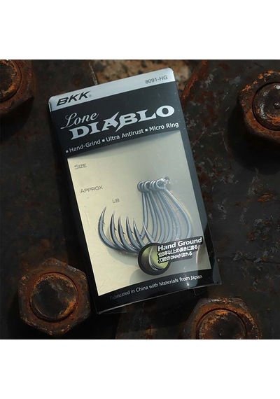 Bkk Lone Diablo Single Olta İğnesi 1 No 37 Lb 8 Adet 1 Adet