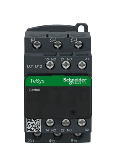 Schneider Electric Tesys D Lc1D12M7 1Na+1Nk 5.5Kw 3P 12A 220Vac Güç Kontaktörü