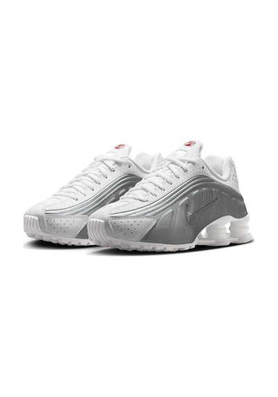 Nike Shox R4 Beyaz-gümüş Günlük Sneaker Cw2626-101 Pasha Giyim Çok Renkli