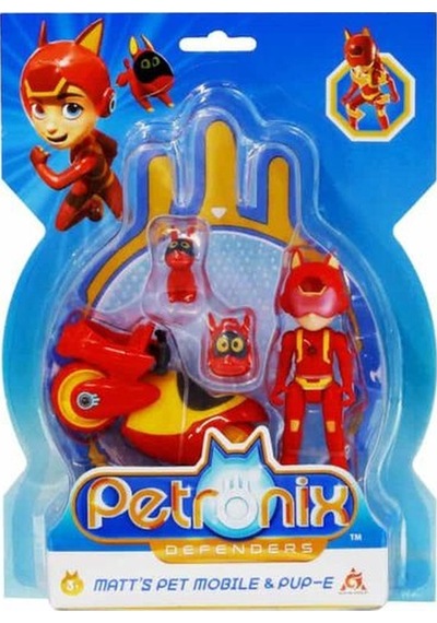 Petronix Savunucuları Matts'in Pet Mobi Le Ve Pup-e Hareketli Ak