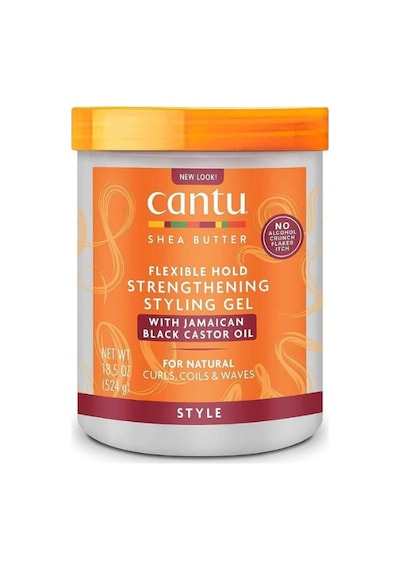 Cantu Shea Yağı Jamaika Kara Hint Yağlı Maksimum Tutuş Şekillendirici Saç Jölesi 524 G