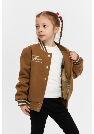 Benitto Kids Benittokids Kız Çocuk Kolej Ceket 51325 Camel