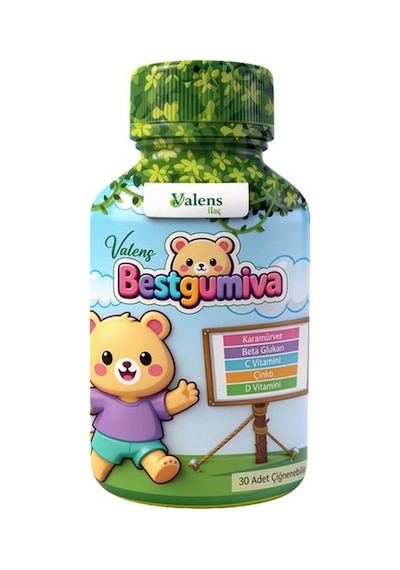 Valens Bestgumiva 30 Çiğnenebilir Jel