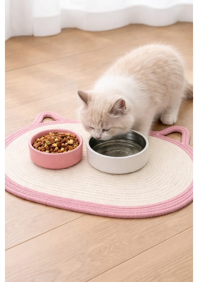 Kedi Köpek Su Ve Mama Paspası