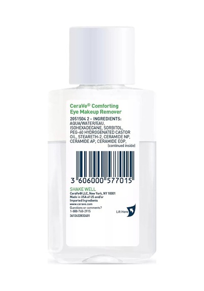 Cerave Comforting Eye Makup Göz Makyaj Temizleyici 118 ML