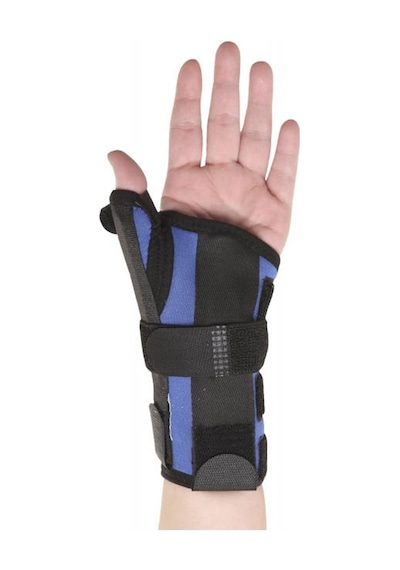 Kiddocy El Bileği Balenli Splint B.parmak Dest. Mavi