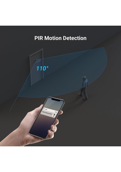 Dp2c 2mp 1080p Kablosuz Akıllı Görüntülü Kapı Dürbünü, Entegre Ekran Ve Kapı Zili, Bataryalı, Pır Hareket Al