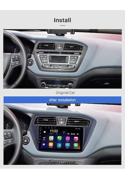 Hyundaı İ20 2018+ Multimedya Navigasyon Usb Kamera Carplayer 4 Ram