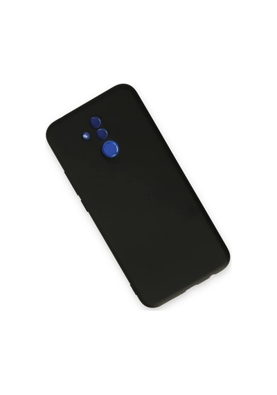Newface - 848 - Huawei Mate 20 Lite Kılıf Nano İçi Kadife Silikon - Csmo-tex - - Siyah Sıyah