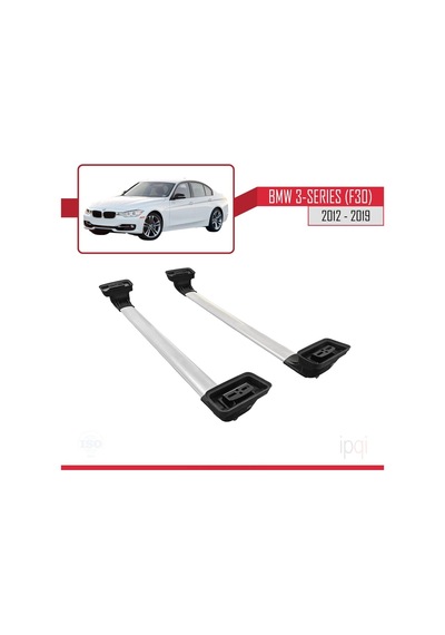 İpqi Bmw 3 Serisi F30 2012-2019 Arası İle Uyumlu Ace-3 Ara Atkı Tavan Barı Gri 2 Adet Diğer