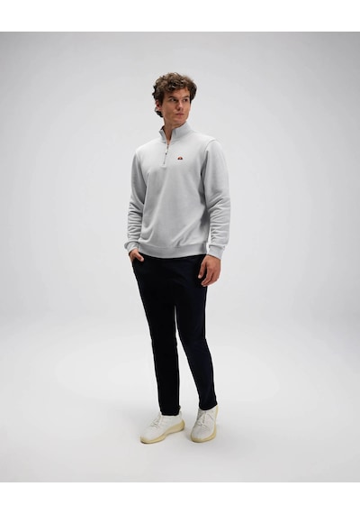 Ellesse Yarım Fermuarlı Gri Erkek Sweatshirt Em580 Gri