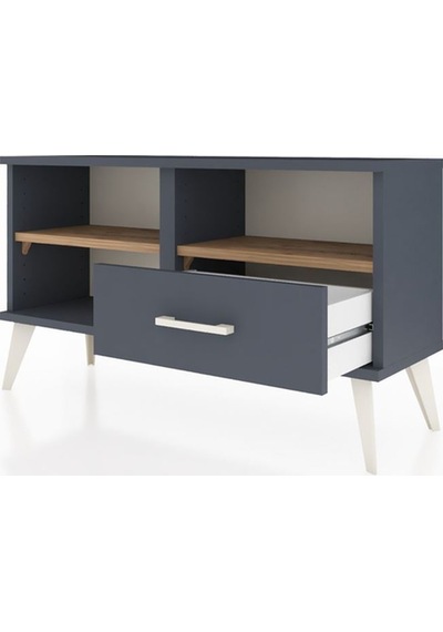 Arges Şifonyer 2 Raflı Tek Çekmeceli 88x30x48 Antrasit-çam/antrasit Çam/antrasit Arges Şifonyer 2 Raflı Tek Çekmeceli 88x30x48 Antrasit-çam/antrasit Çam/antrasit