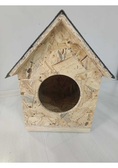Kardemir Kedi Kulübesi Çatılı