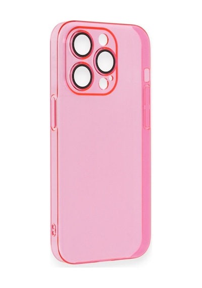 Apple iPhone  Uyumlu,  13 Pro Max Kılıf Armada Lensli Kapak - Pembe