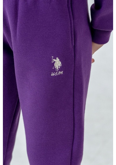 U.S. Polo Assn. Kız Çocuk Mor Eşofman Takımı Us1205-c-v11 Mor