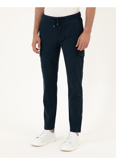 Pierre Cardin Erkek Lacivert Pantolon Kanvas-chino 50285536-vr033 Lacivert
