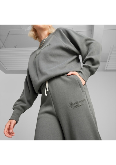 Puma Classıcs+ Kadın Relaxed Eşofman Altı 624274 80 Gri