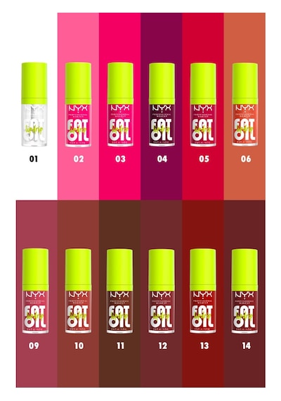 Nyx Professional Makeup Fat Oil Chillz Parlatıcı Dudak Yağı - Strawberry Slush