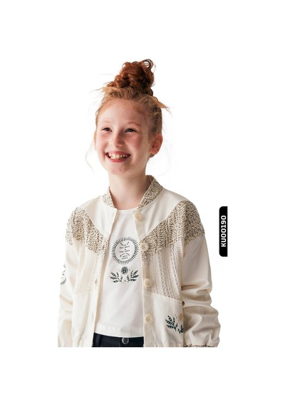Xo Kids Kız Çocuk Bluz 8-14 Yaş 36401 Ekru