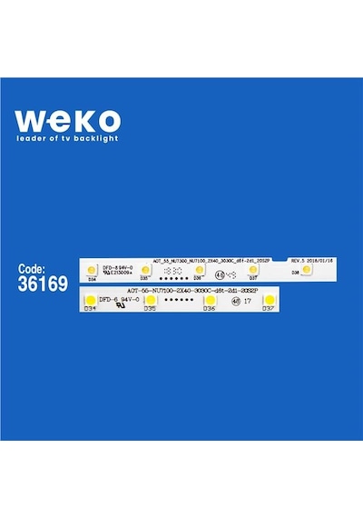 Samsung Ue55nu7449 55'' İnç 2 Adet Tv Led Bar Tvnizi Açıp İçindeki Led Barla Birebir Aynısı Olduğunu Görmeden Almayınız. Sonrasında İade Almamaktayız.
