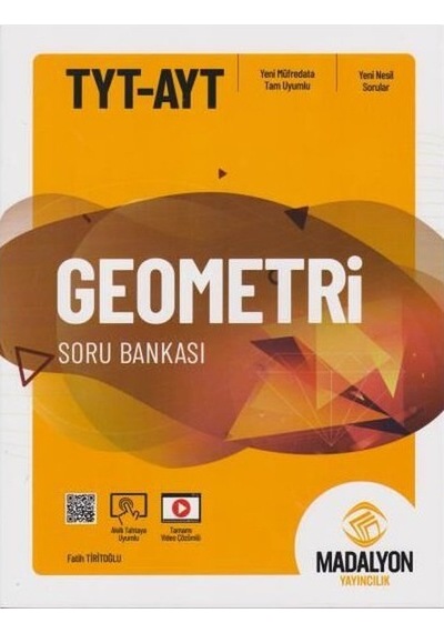 Madalyon Yayınları Tyt Ayt Geometri Soru Bankası