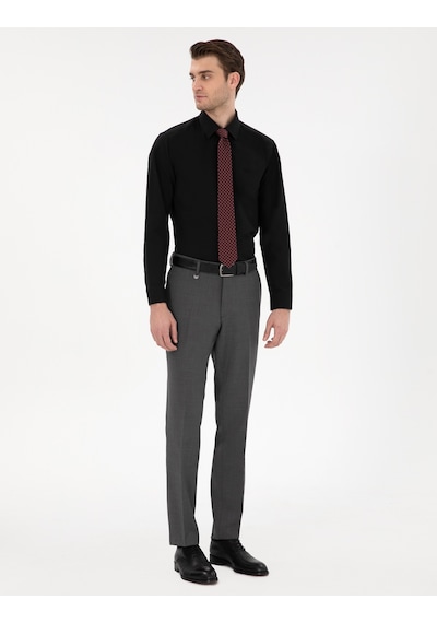 Pierre Cardin Erkek Siyah Gömlek Basic 50307297-vr046 Siyah