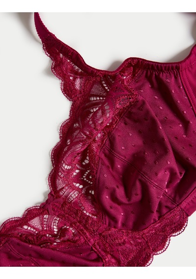 Marks & Spencer Amelia Balensiz Destekli Büyük Beden Sütyen T33008044 Bordo