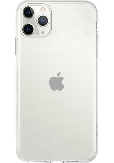 Apple Uyumlu iPhone 11 Pro Kapak 1mm Şeffaf Silikon Kılıf