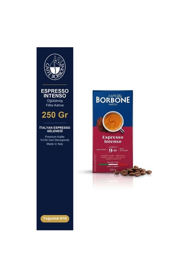 Caffe Borbone Intenso Filtre Kahve İkili Stok 2x250 Gr 500 Gr Güçlü Sabah Paketi