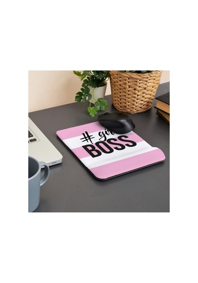 Girlboss Tasarımlı Mouse Altlığı