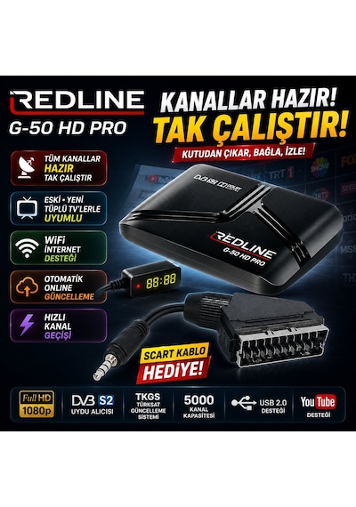 Tüplü Tv Uyumlu Full Hd Uydu Alıcısı