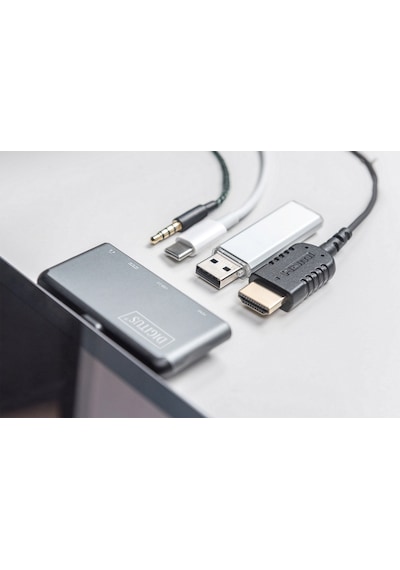 Da-70883 Digitus Usb-C Mobil Şarj Istasyonu. 4 Portlu