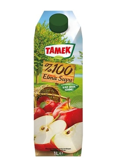 %100 Elma Suyu 1 L