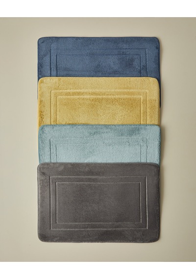 English Home Soft Step Kaydırmaz Taban Banyo Paspası 50x80 Cm Mavi Mavi
