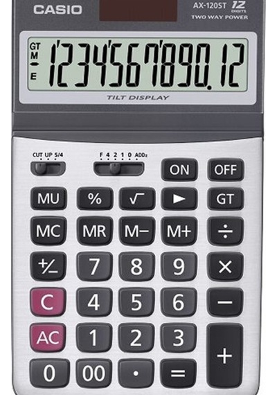 Hesap Makinesi Masa Üstü 12 Hane Ax-120st Diğer