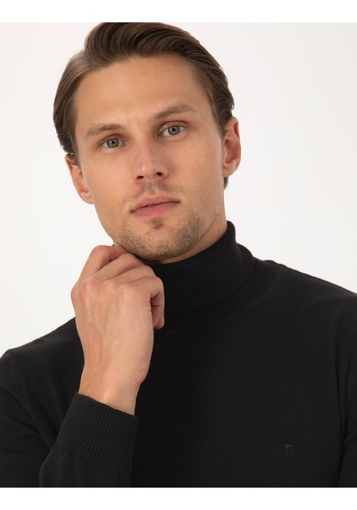 Pierre Cardin Erkek Siyah Kazak /triko 50315490-vr046 Siyah