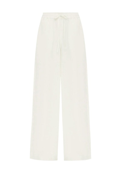Peony - Peonyofficiall Yazlık Rahat Pantolon Crema