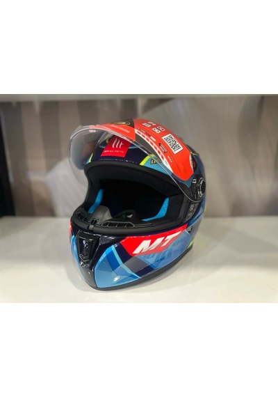 Mt Helmets Targo S Diogo Moreira C7 Kapalı Kask L-