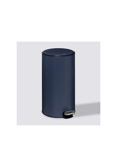 Delta Modern Metal Pedallı, 30 L, Çöp Kutusu, Koku Filtreli, Temizlenir İç Hazneli Mavi