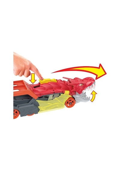 Hot  Wheels Fırlatıcı ve Taşıyıcı Ejderha  GTK42