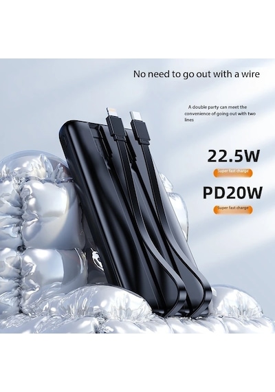 Ultratekno YB-017 20.000 mAh Powerbank 22.5 W Hızlı Şarj Cihazı