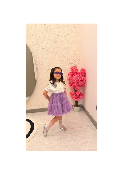 Genel Markalar Luniva Butik Kız Çocuk Nakış Detaylı Gömlek Ve Tül Etek Takımı Pembe / Lila / Lacivert Seçenekli Mor Genel Markalar Luniva Butik Kız Çocuk Nakış Detaylı Gömlek Ve Tül Etek Takımı Pembe / Lila / Lacivert Seçenekli Mor