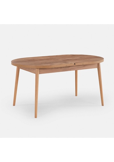 Gila Oval Kelebek Masa 90x156 Cm Çok Renkli