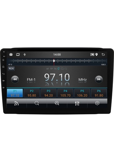 Skoda Fabia Android Multimedya Sistemi 2007-2014 Crv-4819xd 9"
