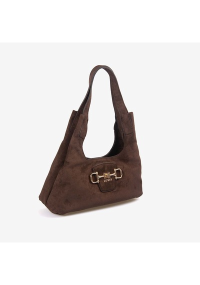Guess Kadın Vegan Sunset Hobo Omuz Çantası Hwsg2314010 Kahverengi